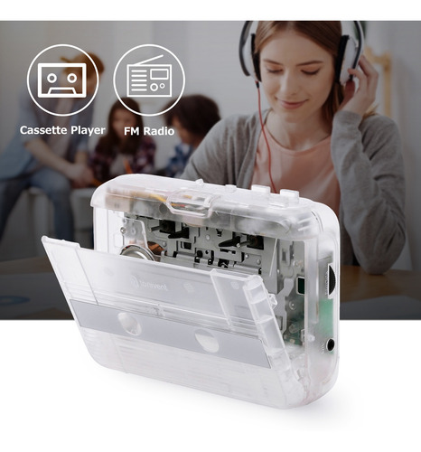 Reproductor De Cassette Tonivent Estéreo Con Bt/autorreverse