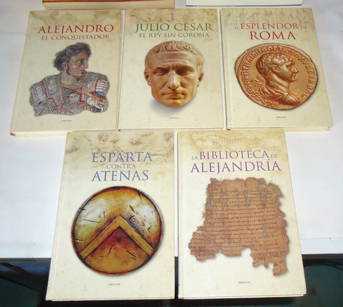 5 Libros Historia Colección Grecia Y Roma Editorial Gredos