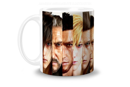  Caneca Personalizada Porcelana Final Fantasy Xv 325 Ml