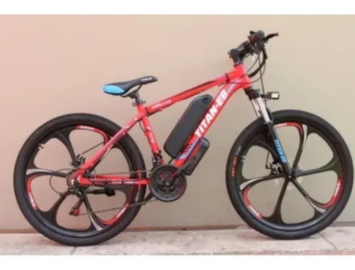 Imagen 4 de 4 de Bicicleta Eléctrica Titan Eb26m Rin 26 Litio