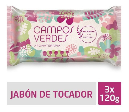 Jabón Cv Aromaterapia 3x120gr