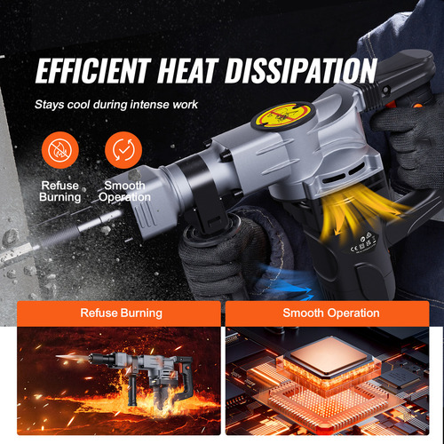 Vevor Martillo Demoledor Eléctrico Neumático Resistente