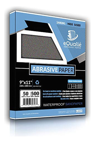 Lijas Para Carro Papel De Lija | 50 Hojas | Grano 500 | Tama