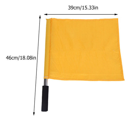 A. 4 Banderas De Carreras, Bandera De Árbitro, Bandera De