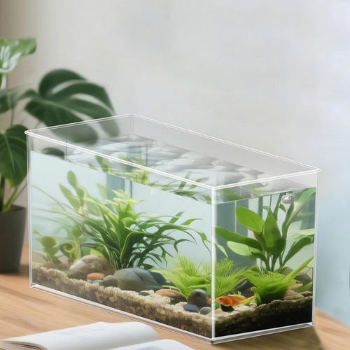 Tank Clear Clear Fácil De Limpiar El Tanque 38cmx21cmx205cm