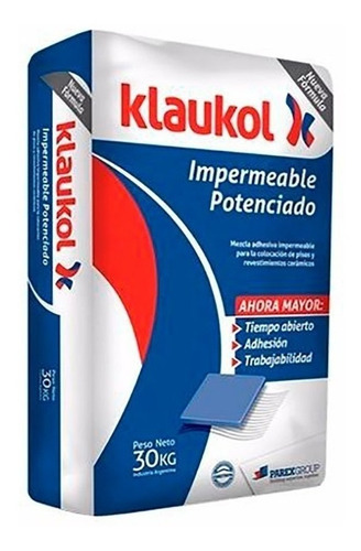 Klaukol Adhesivo Impermeable Potenciado X 5 Kgs.