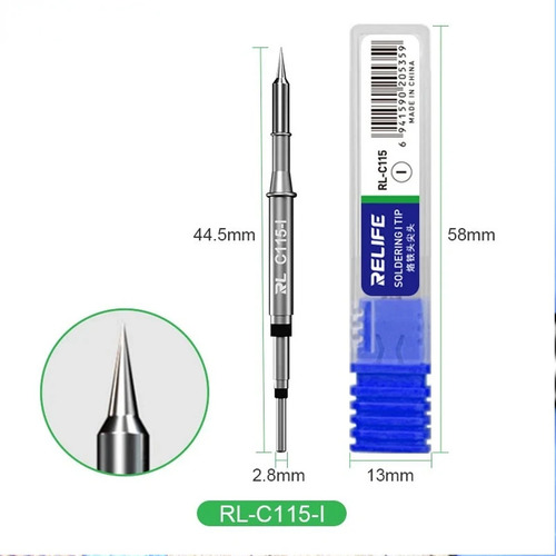 Puntas C115 Compatible Con Estación Jbc Sugon Mechanic Kaisi