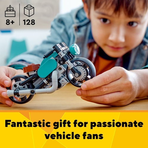 Lego 31135 Moto Vintage 3 En 1 Para Niños Desde 8 Años