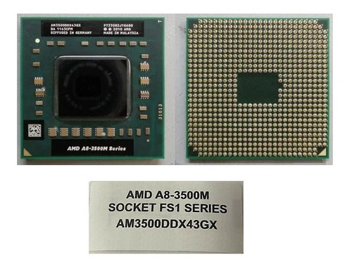 Processador Notebook Amd A8-3500m A8 3500