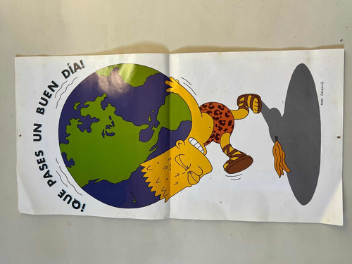 Calendario 1994 Los Simpsons Súper Coleccionables!!!! (Usado)