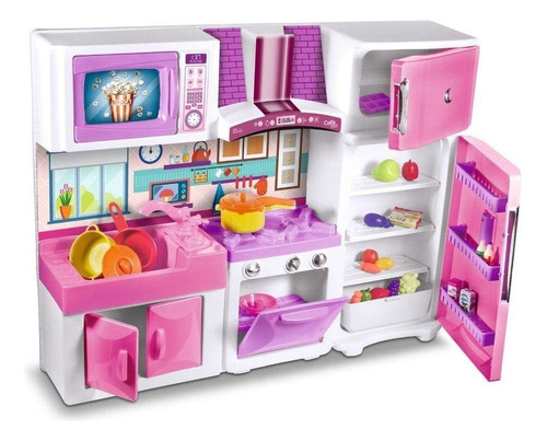 Cozinha De Brinquedo Maxi Collection Premium Grande 