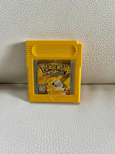 Imagen 1 de 1 de Pokémon Yellow Para Gameboy Color 100% Original