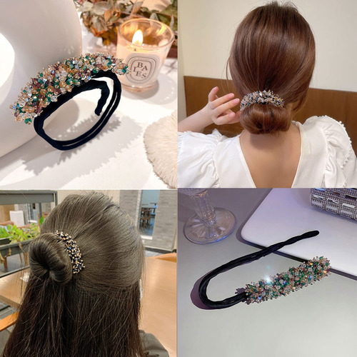 Máquina Para Hacer Moños Jdxn, 6 Piezas, Con Flores Brillant