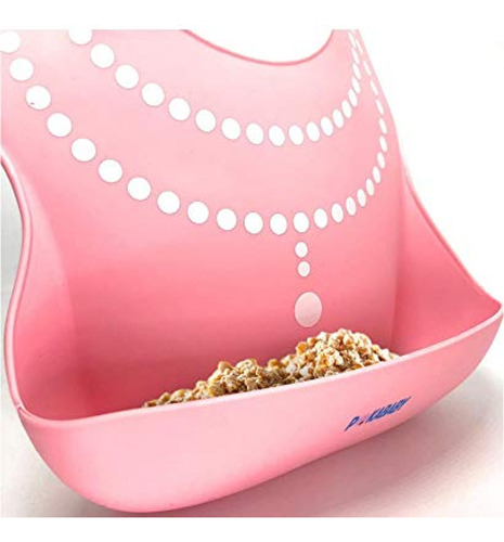 Baberos De Silicona Baberos Impermeables Para Niños Pequeños