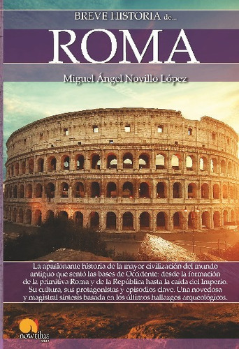 Libro Breve Historia De Roma N. E. - Novillo Lopez