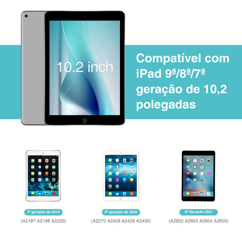 Funda Para iPad 10.2 9a 8a 7ageneración Protector Estrellado