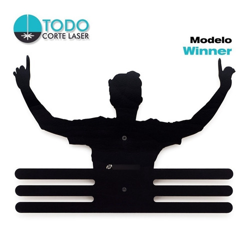 Imagen 3 de 4 de Medallero Running Atletismo Deportivo Modelo Winner