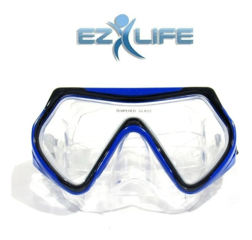Imagen 2 de 6 de Set De Snorkel Y Mascara De Buceo Ez Life Niños