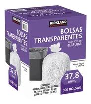 Comprar Bolsas Para Cestos De Plástico Kirkland Signature 500 Piezas