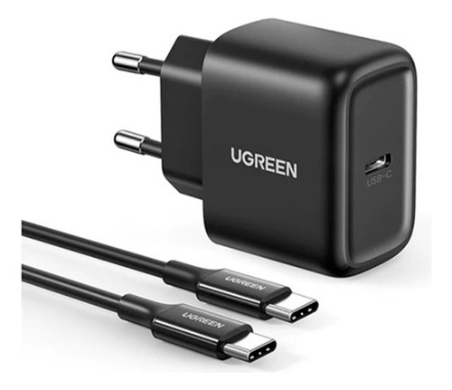 Ugreen Carregador Rápido Cd250 E Cabo Usb Tipo C 25w