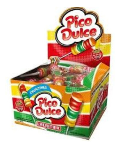 Chupetin Pico Dulce Lheritier Caja De 24 Un. Radikcandy