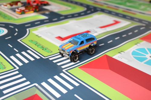 Pista Hotwheels Lona - Tamanho 180x100cm