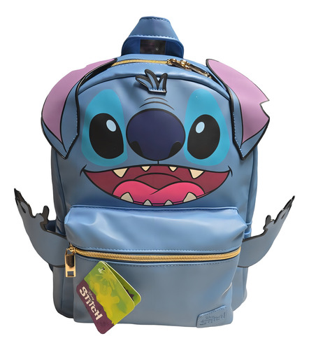 Mochila Juvenil Stitch Backpack 168287 Color Azul