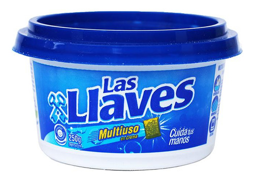 Lavaplatos Multiuso En Crema  Las Llaves  250gr