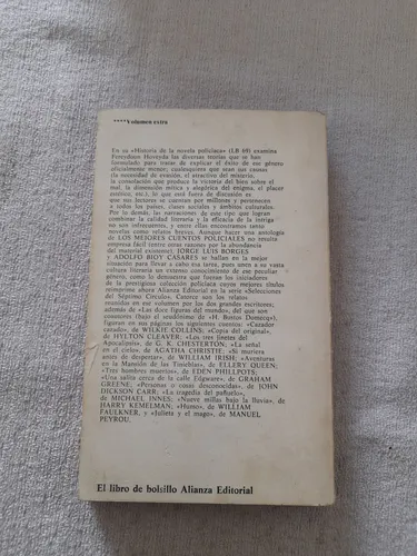 Los Mejores Cuentos Policiales - Alianza Libro De Bolsillo (Usado)