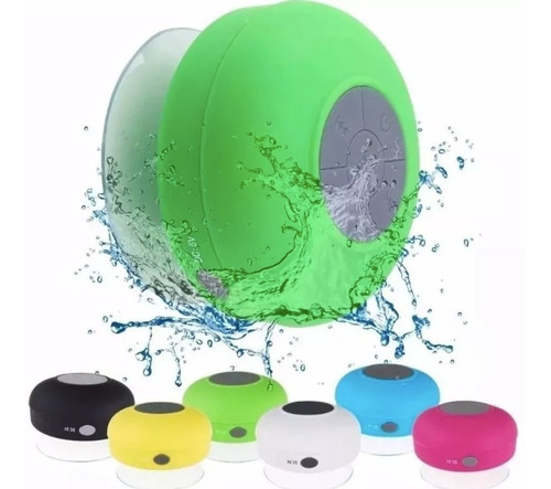 Bocina Bluetooth Manos Libres Recargable Contra Agua 