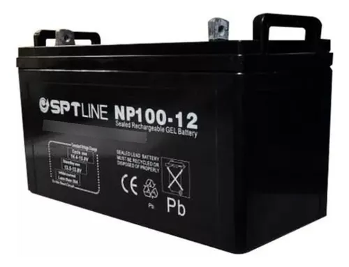 Bateria Gel 100ah Sptline