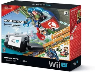 Nintendo Wii U 32gb Deluxe Bundle Color Negro