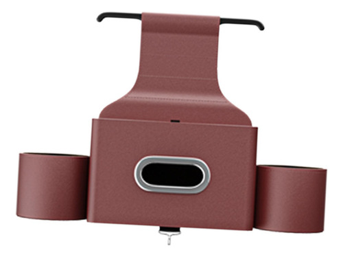 Contenedor De Almacenamiento Para Respaldo De Asiento, Rojo