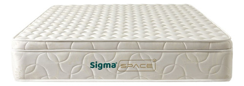 Colchón Sigma Space 120x190 Color Blanco