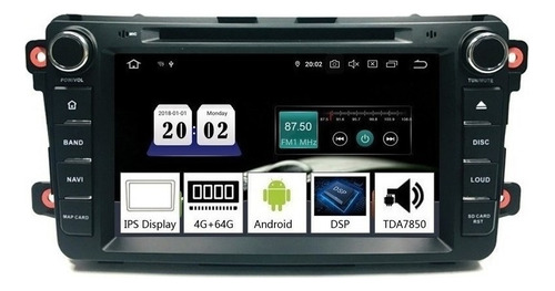 Estereo Android Dvd Gps Mazda Cx9 2007-2015 Wifi Usb Radio