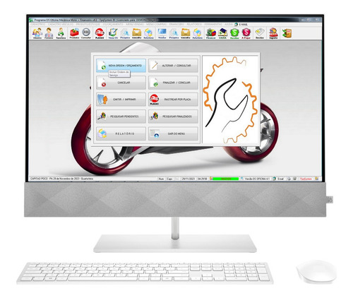 Software Ordem De Serviço Oficina Mecânica De Motos V4.1