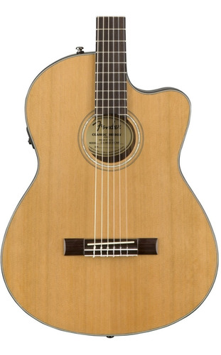 Guitarra Criolla - Clásica Fender Cn-140sce Con Estuche