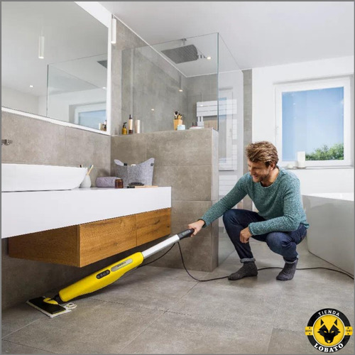 Imagen 9 de 10 de Limpiadora A Vapor Karcher Sc3 Hogar Niños Pisos Paños Kit