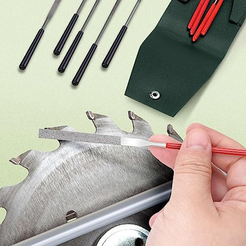 5 Limas Con Aguja De Diamante Y 5 Limas Pequeñas De Acero Pa