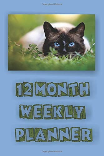 12 Month Weekly Planner 1 Year Daily Monthly Planner, Undate