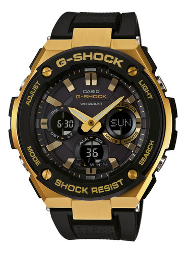 Reloj G-shock Gst-s100g-1a Resina/acero Hombre Dorado