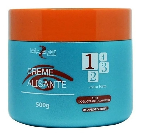 Creme Alisante Amônia Pote  500g Mairibel