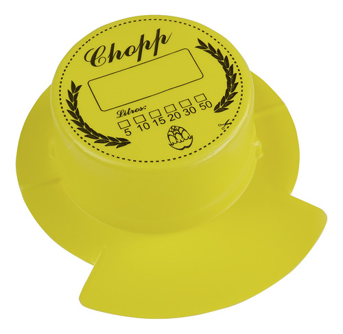 Lacre Para Barril De Chopp Lkl Kit Com 100 Unidades Amarelo