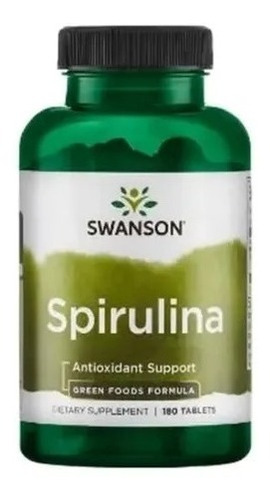 Quemador De Grasas Spirulina Espirulina 180tablt Enviogratis