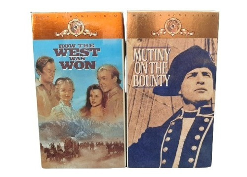 El Motin Del Bounty Como Se Gano El Oeste 4 Vhs Ingles Nuevo