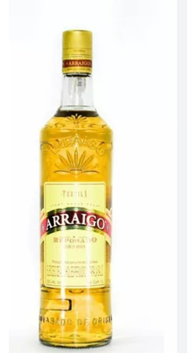 Tequila Reposado  Arraigo  Envasado En Origen México 750cc.