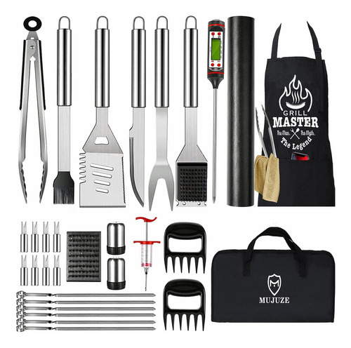 Kit De Parrilla Completo Con Accesorios Ideal Para Regalar A