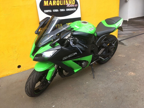 Imagem 4 de 7 de Kawasaki Ninja Zx10 1000 Verde 2012