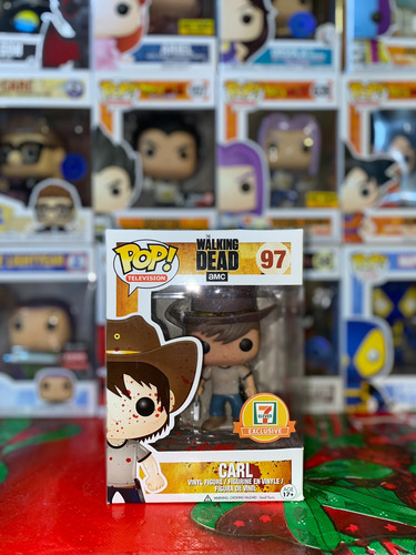 Funko Pop! The Walking Dead - Carl Grimes (bloody) #97 7elvn (Usado)