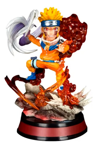 Figura Coleccionable Naruto Chakra Zorro Nueve Colas 14cm
